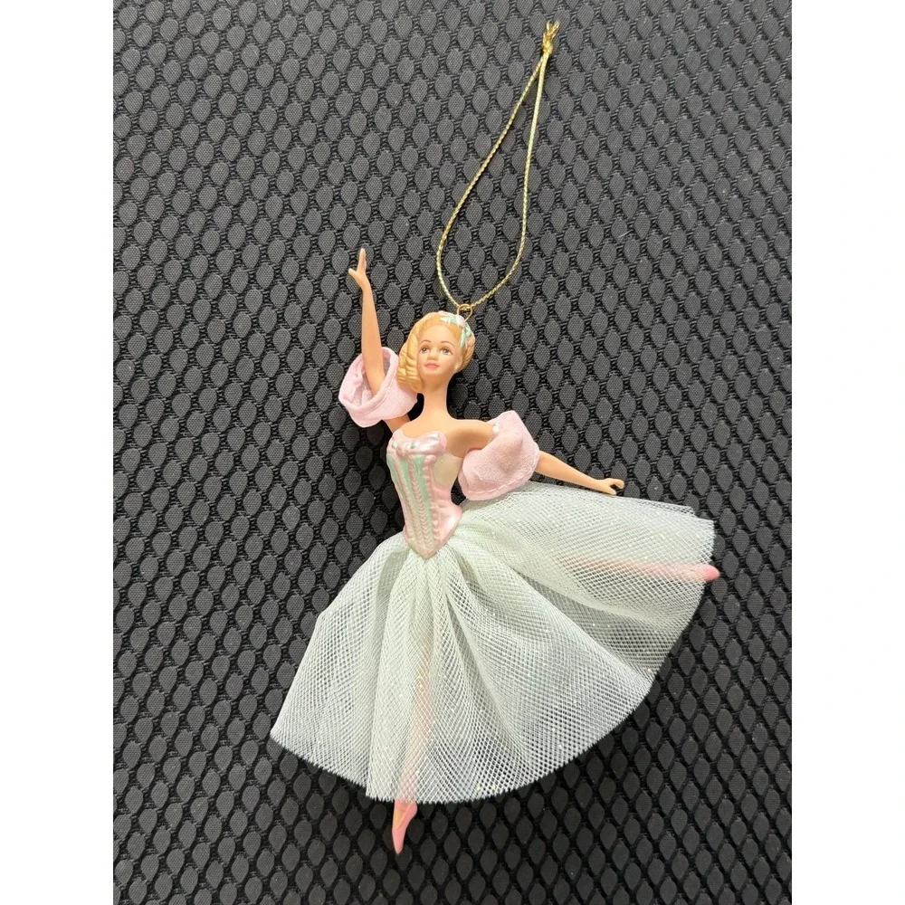 Barbie Ornament Ballerina Marzipan The Nutcracker 1999 Avon Sugar Plum Fairy